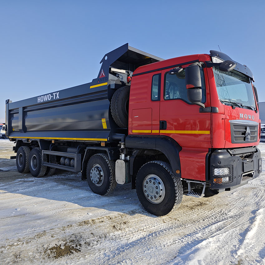Howo TX 8x4 22cbm Trupper Truck for Algeria