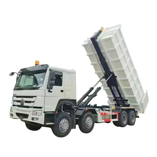 Camion à ordures à crochet SINOTRUK HOWO 8X4