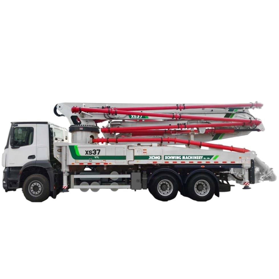 Howo TX 37m Beton Mixer Pump Tamin in Algeria 1 