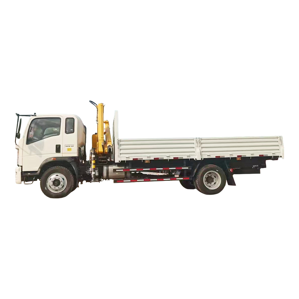 Camion-grue pli&eacute; SINOTRUK HOWO 4X2 5T