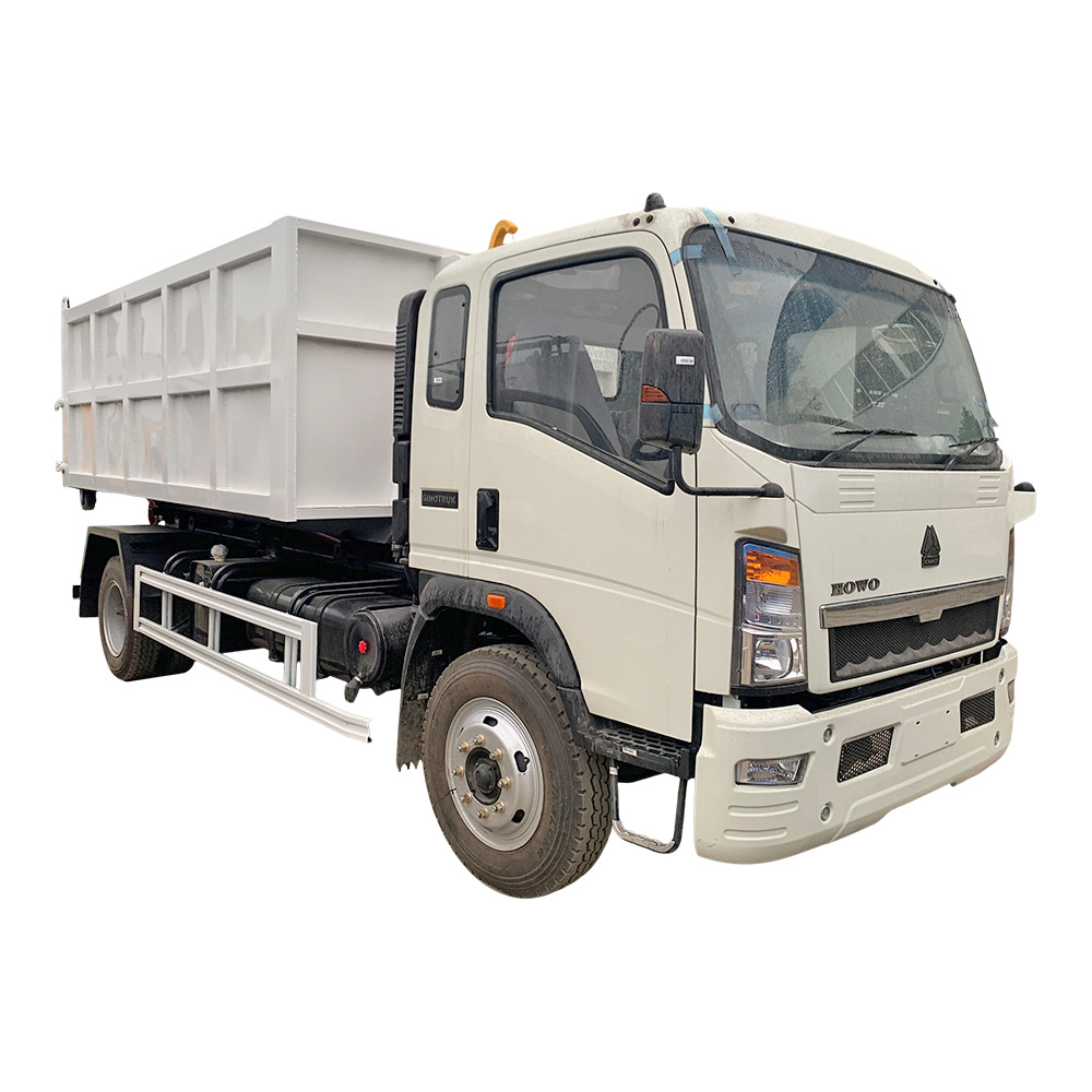 Camion à ordures à crochet SINOTRUK HOWO 4X2