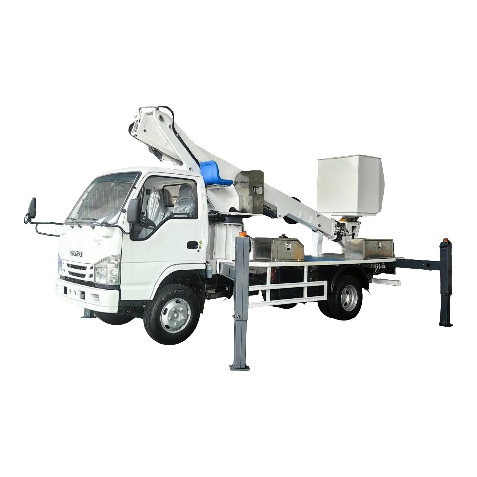 Howo Isuzu 4x2 Telescopic 20m de plate-forme de travail a&eacute;rien