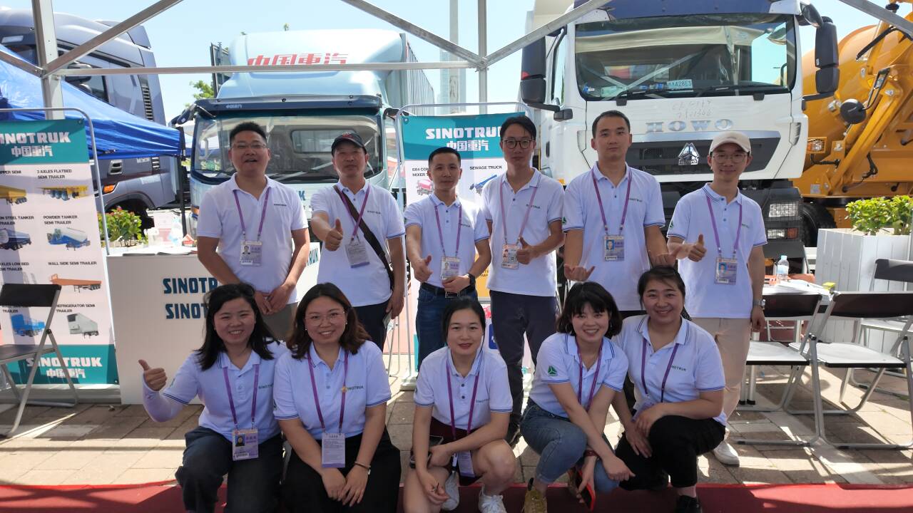 Sinotruk Huawin a acquis la 137e foire de canton