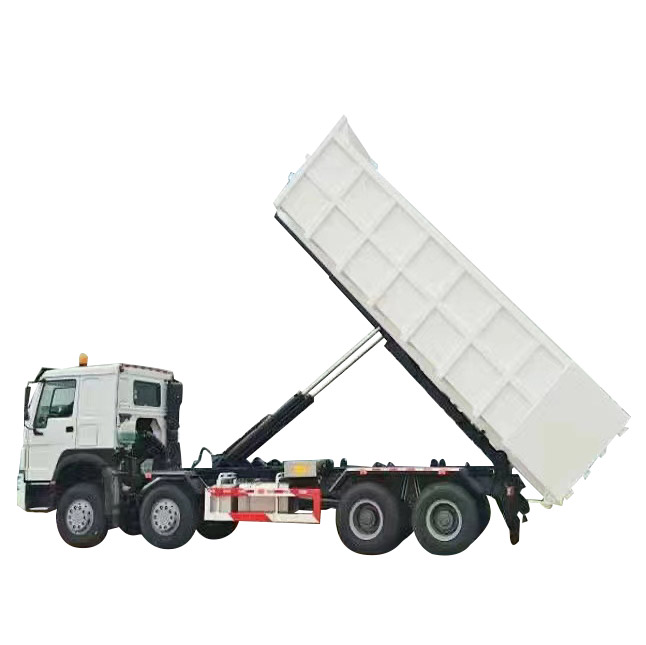 Camion à ordures à crochet SINOTRUK HOWO 8X4