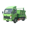 Camion à ordures à bras oscillant SINOTRUK HOWO 5CBM