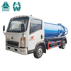 SINOTRUK HOWO 4X2 5000 litres de camion d'aspiration des eaux usées