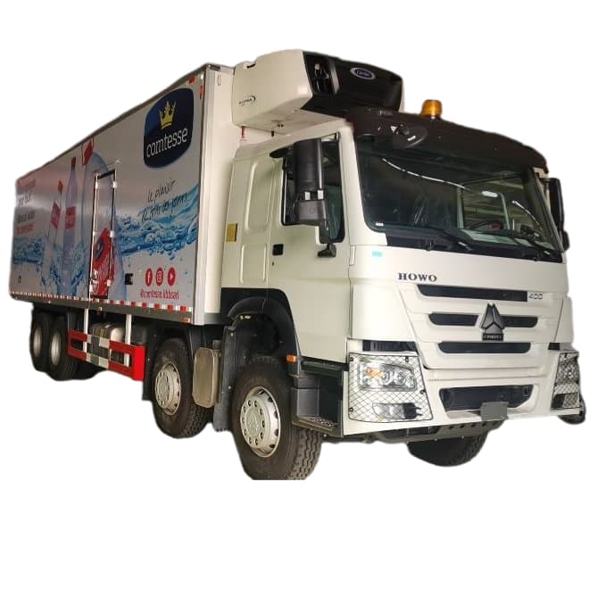 Camion de refroidissement du réfrigérateur Howo 8x4 30T