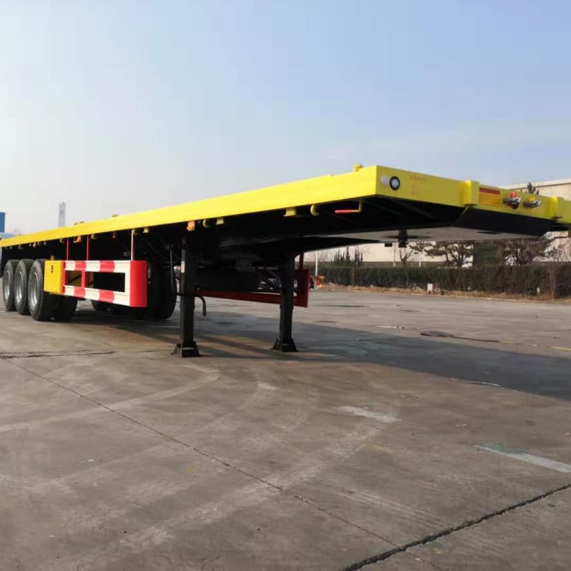 Remorque CIMC 3 essieux 40ft 40T pour l'Algérie