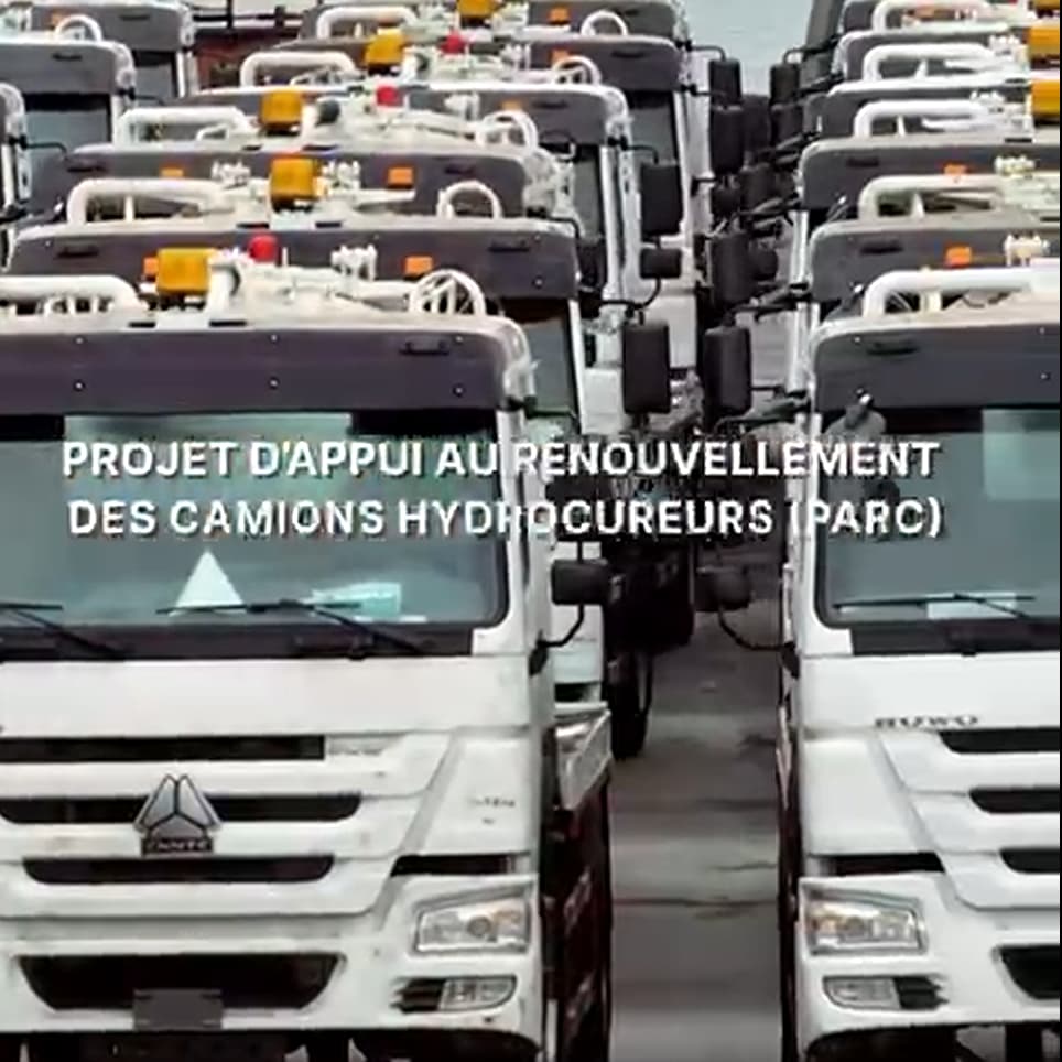 40 unités camion d'égout pour le Sénégal 2 