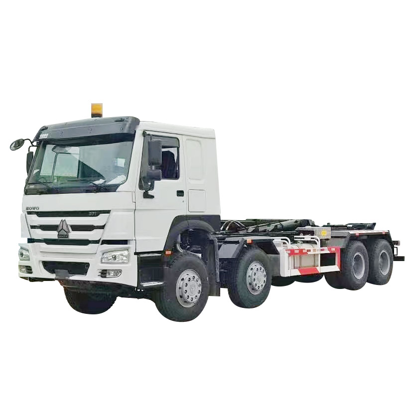 Camion à ordures à crochet SINOTRUK HOWO 8X4