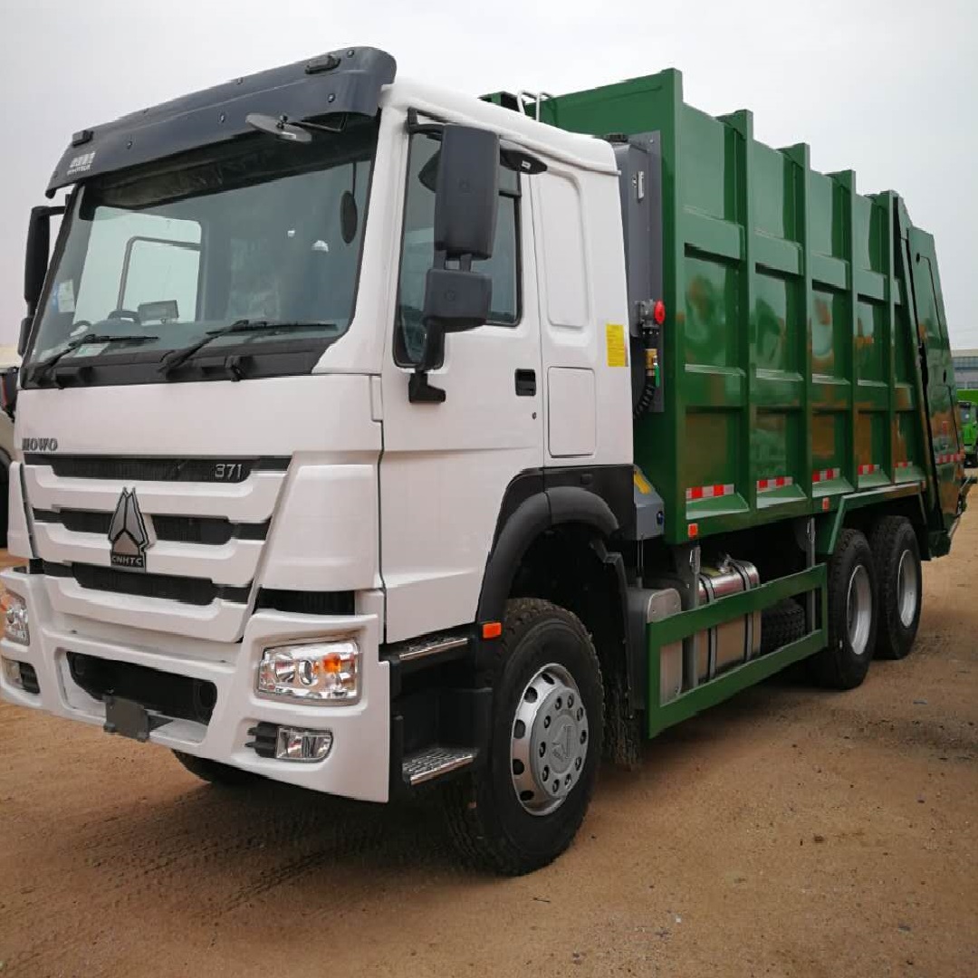 Camion à ordures de compacteur de SINOTRUK HOWO 6X4 18CBM
