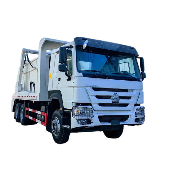 Camion à ordures résistant de boîte de saut de HOWO 6X4 12CBM