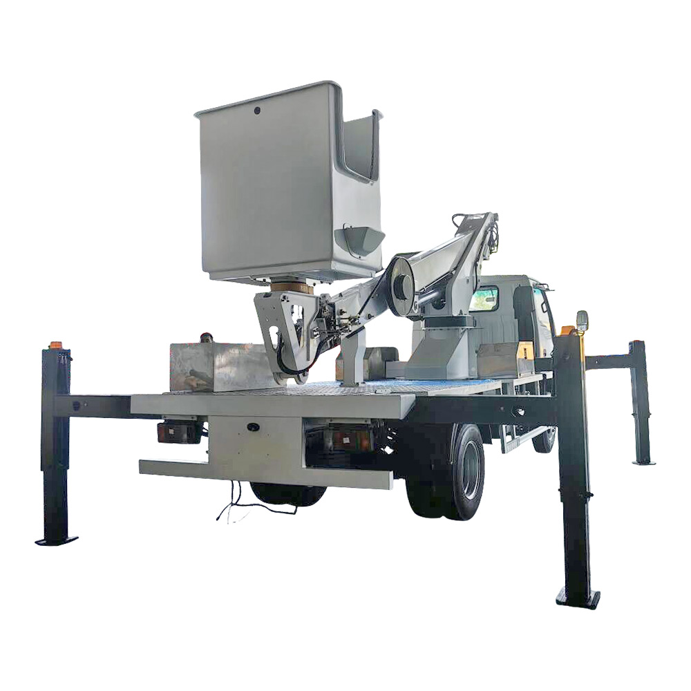 Howo Isuzu 4x2 Telescopic 20m de plate-forme de travail a&eacute;rien