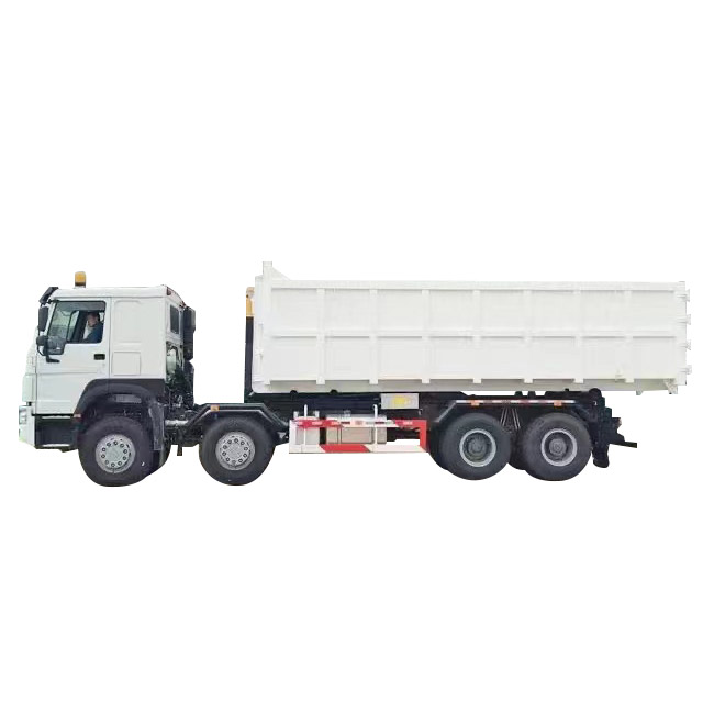 Camion à ordures à crochet SINOTRUK HOWO 8X4