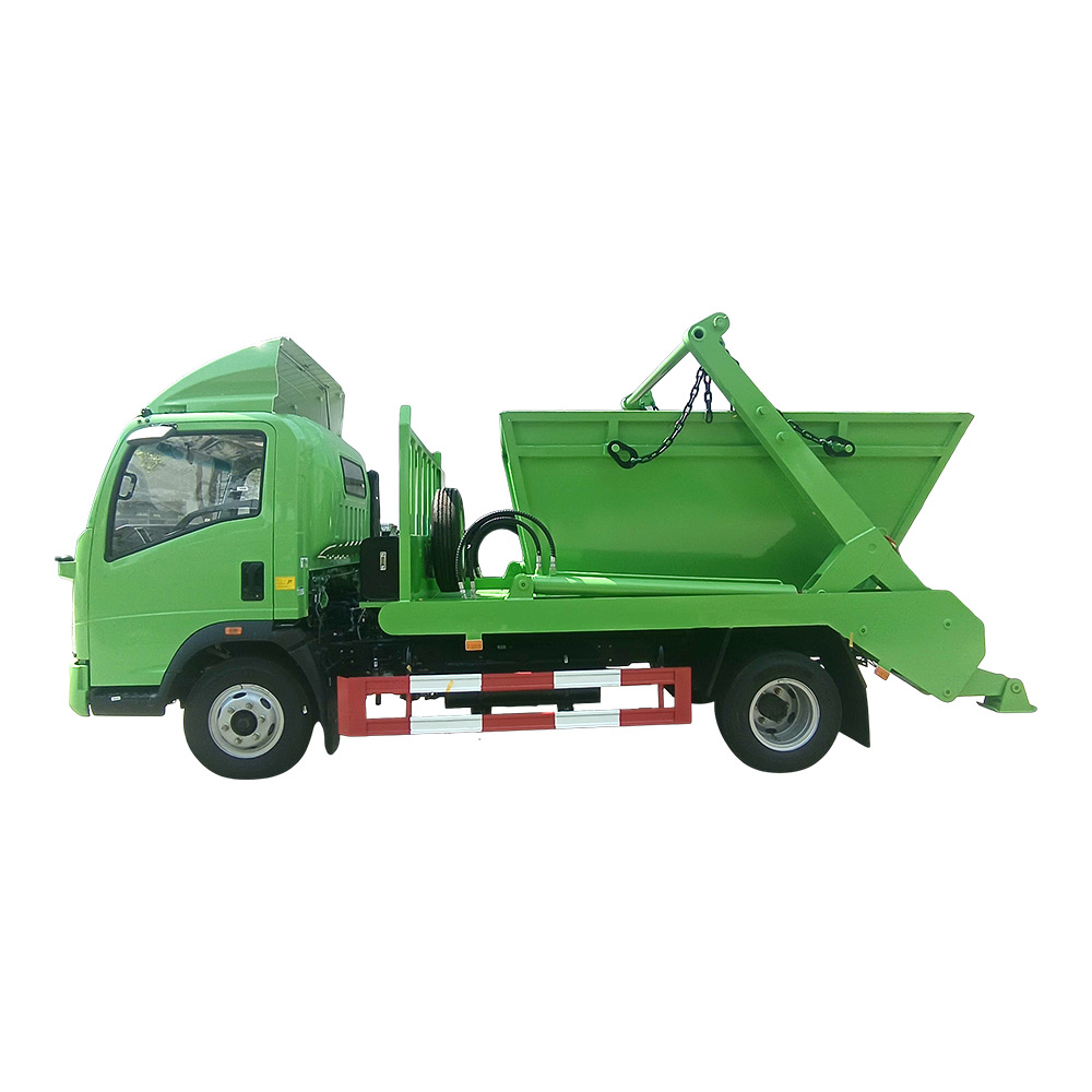 Camion à ordures à bras oscillant SINOTRUK 4X2 5CBM