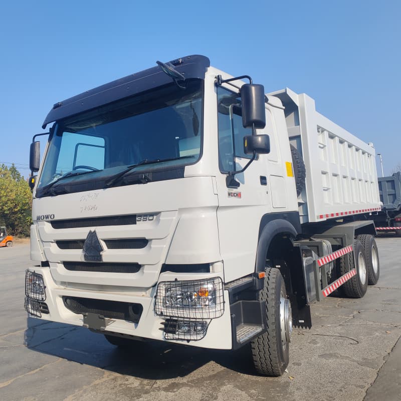 Howo 6x4 380HP 20cbm Truck à baisse en stock pour Zimbabwe 6 