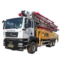 SITRAK 42M MONT&Eacute; HEURT DUTY BETON BETON BUXER PUMP TRUCK
