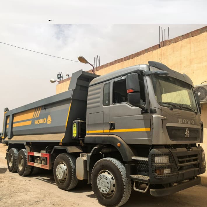 Howo TX 8X4 22CBM TIPPER TRUCK POUR ALGERIA 4 
