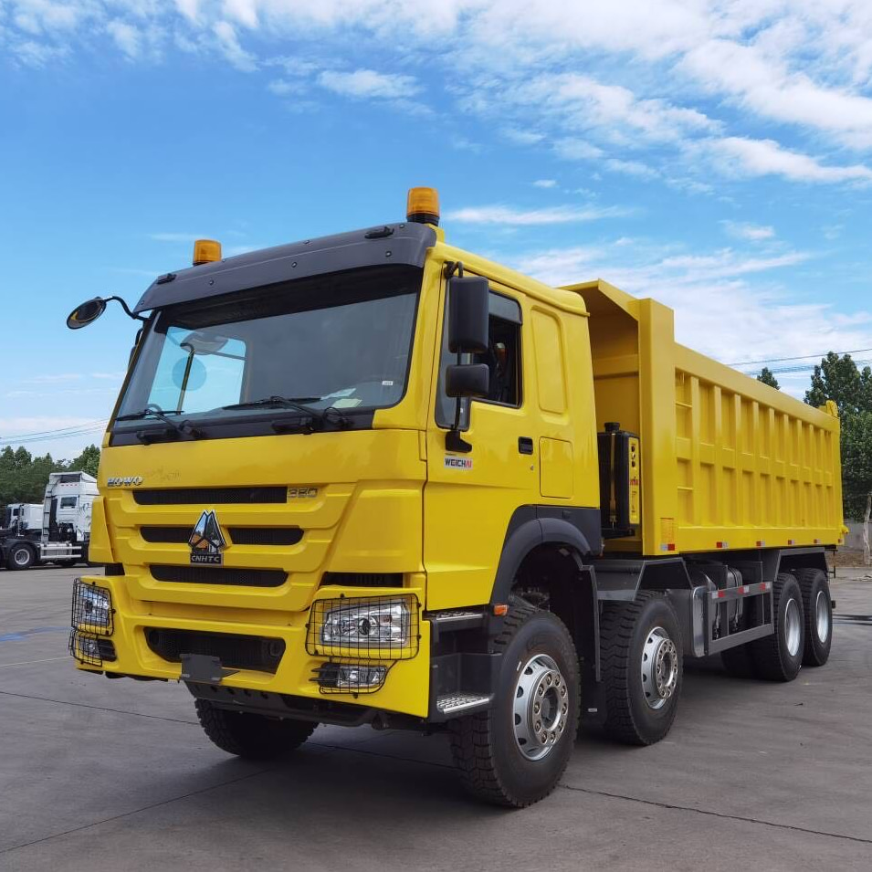Howo 8x4 Dump Tipper Truck en stock pour le Congo