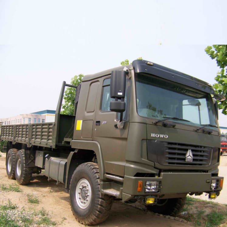 Howo 6x6 All Wheel Drive Special Cargo Truck