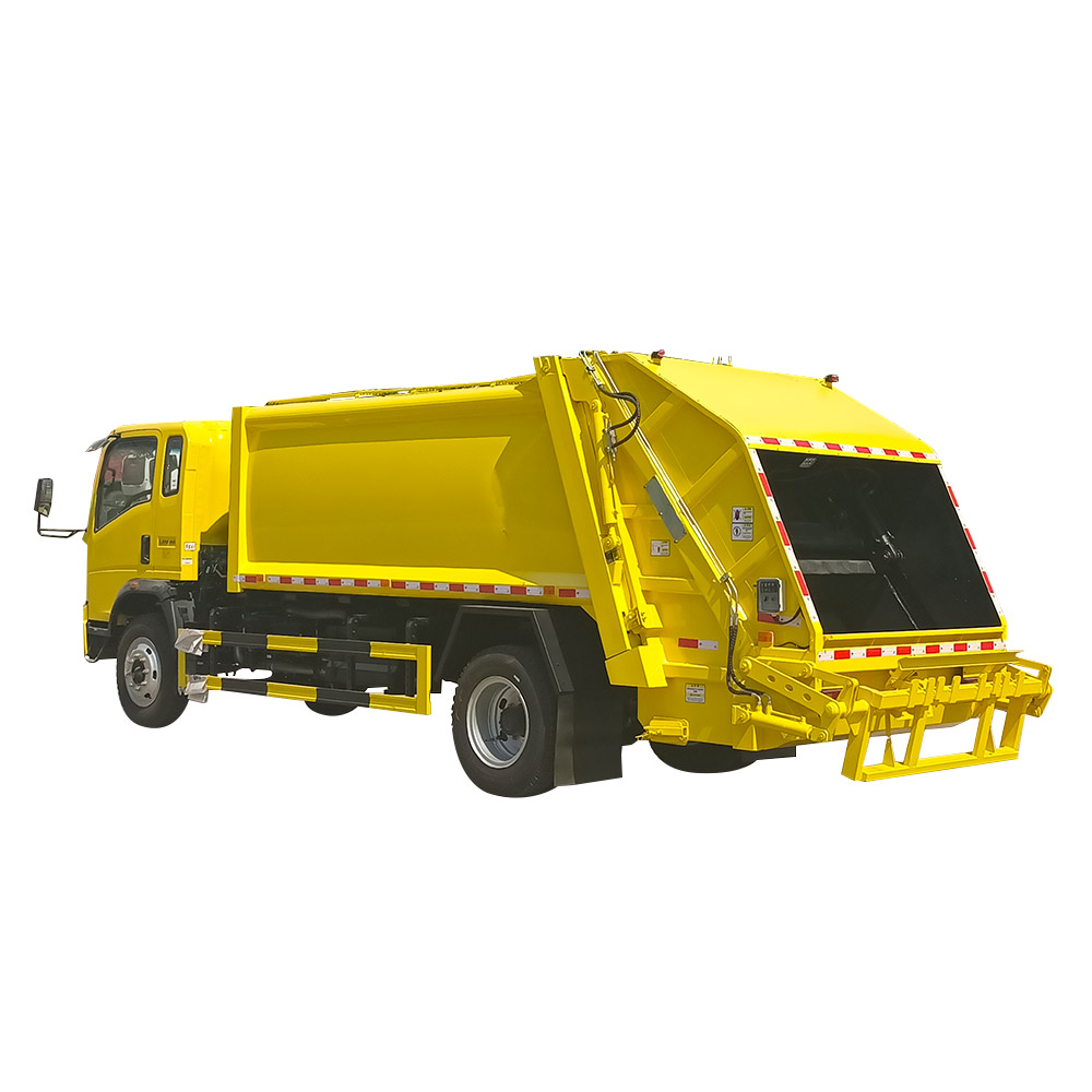 Sinotruk Howo 4x2 8cbm COMPACER CURBAGE TRUCHAGE