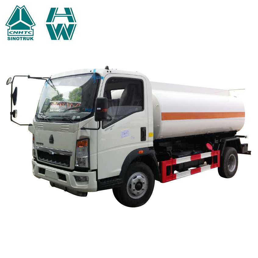 HOWO 4X2 camion-citerne de carburant de 5000 litres 6