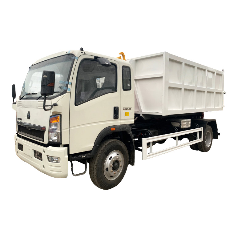 Camion à ordures d'ascenseur de crochet de SINOTRUK HOWO 4X2 10CBM 1