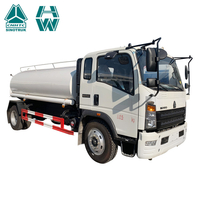 SINOTRUK HOWO 4X2 camion-citerne d'eau de 5000 litres