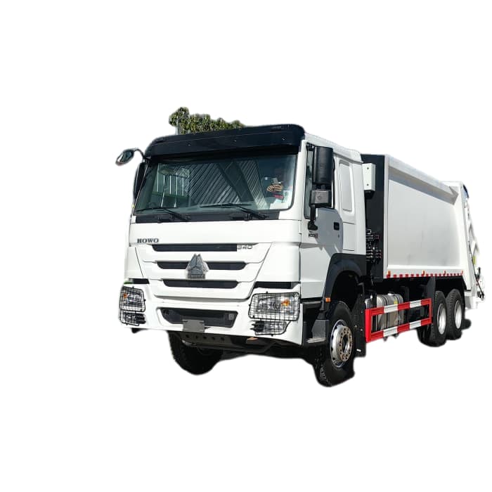 Camion à ordures compacteur SINOTRUK HOWO 6X4 20CBM pour l'Afrique