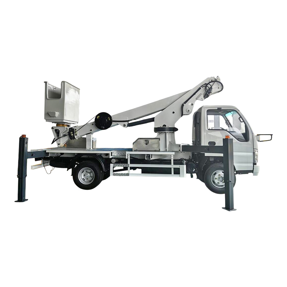 Howo Isuzu 4x2 Telescopic 18M Aerial Work Platform Truck 4 