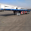 Remorque plateau CIMC 3 essieux 40T en stock pour conteneurs
