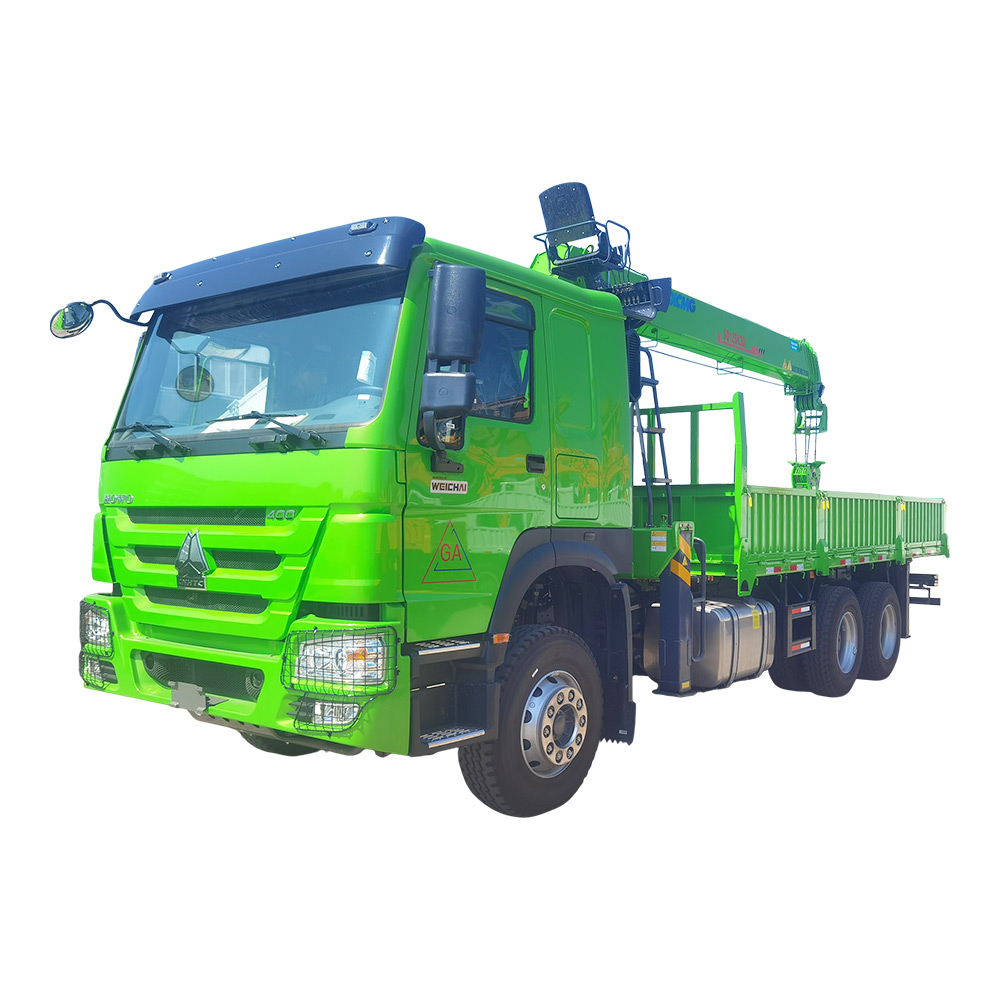 Camion-grue télescopique SINOTRUK HOWO 6X4 12T