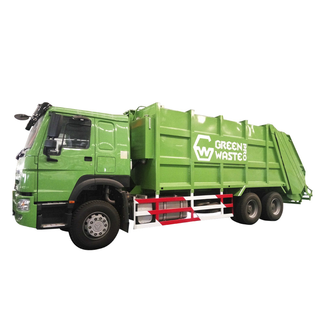 Camion à ordures de compacteur de SINOTRUK HOWO 6X4 18CBM