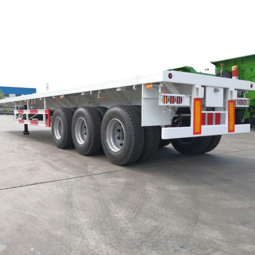 Remorque CIMC 3 essieux 40ft 40T pour l'Algérie