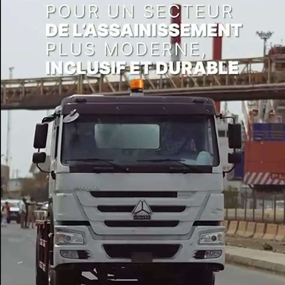 40 unités camion d'égout pour le Sénégal 5