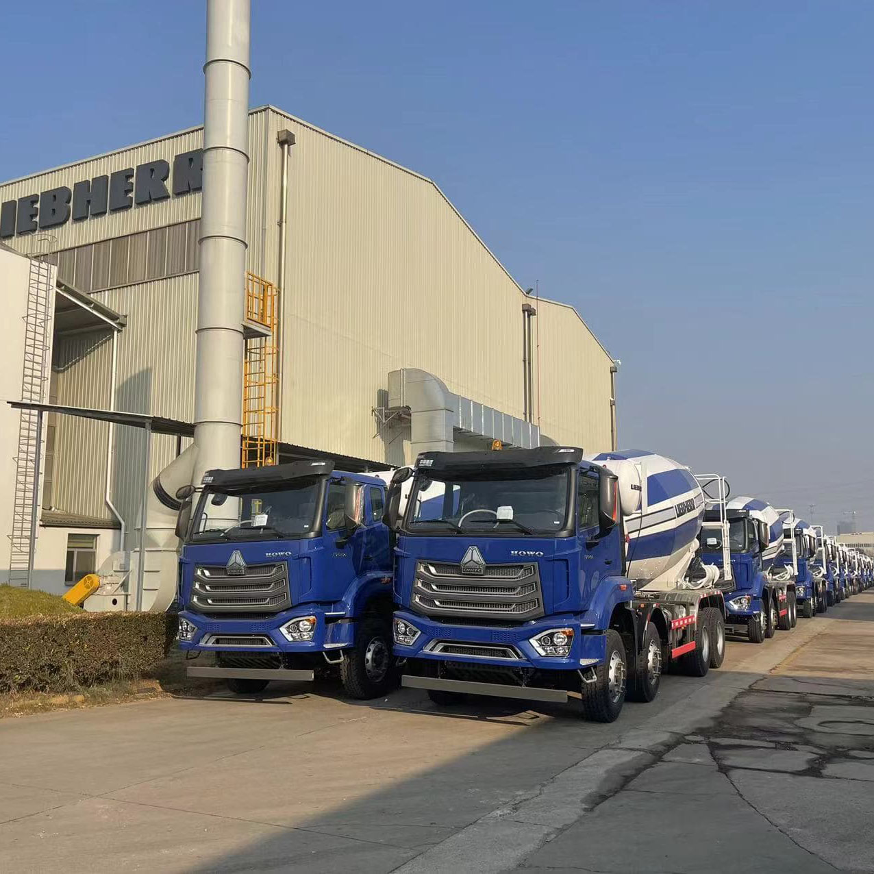 Sinotruk Howo nx 8x4 12cbm en béton de mixage