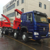 Camion-grue à levage latéral SINOTRUK HOWO 8X4 pour 20GP