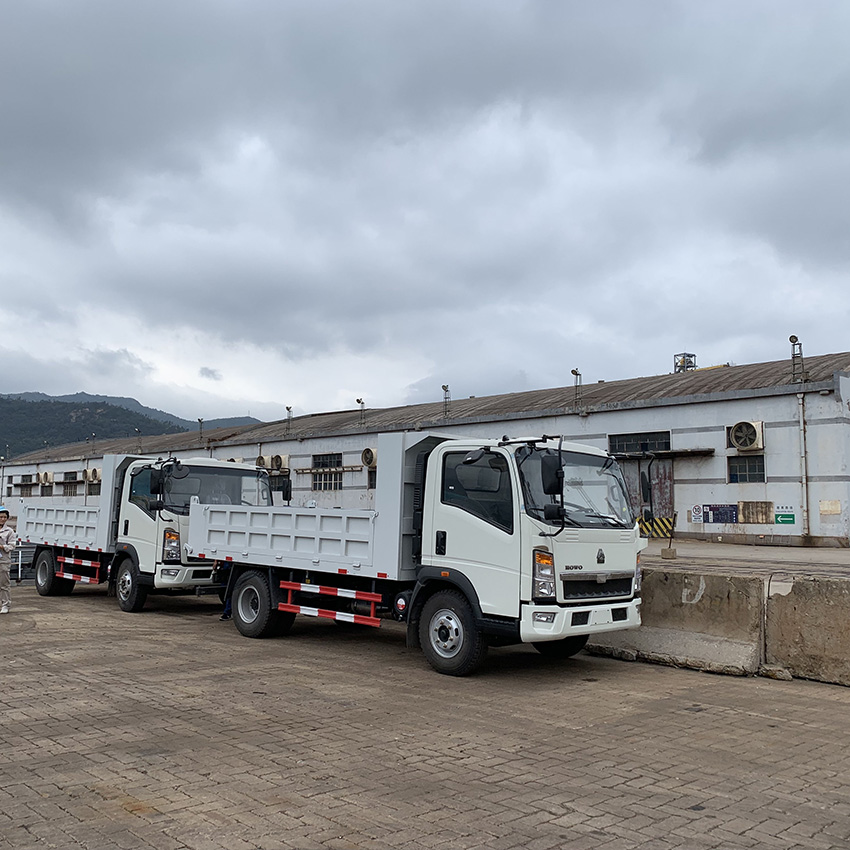 Camion &agrave; benne basculante 4 de SINOTRUK HOWO 4X2 5T