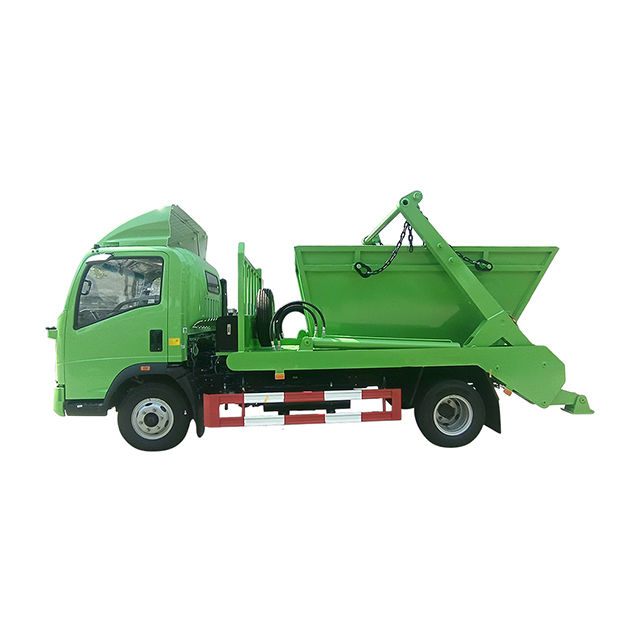 Camion à ordures à bras oscillant SINOTRUK HOWO 5CBM
