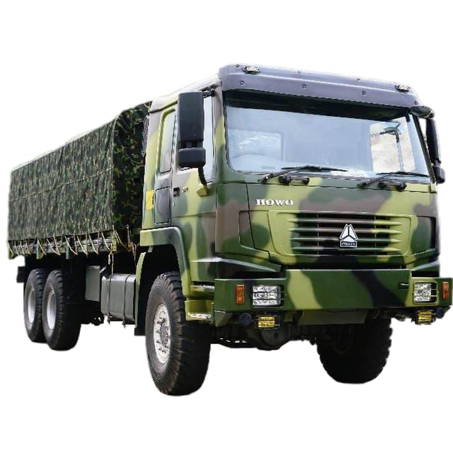  Howo 6x6 All Wheel Drive Special Cargo Truck