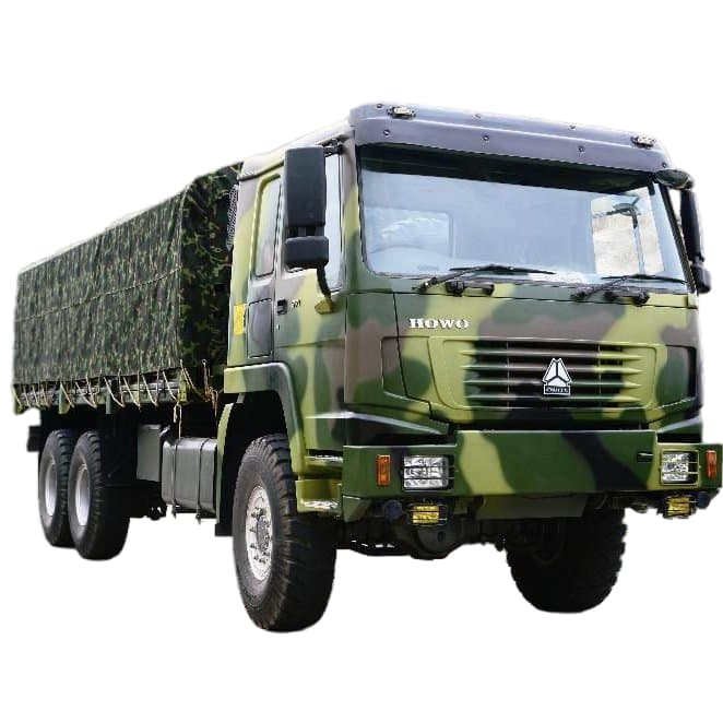  Howo 6x6 All Wheel Drive Special Cargo Truck