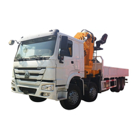 Camion-grue plié SINOTRUK HOWO 8X4 43T 
