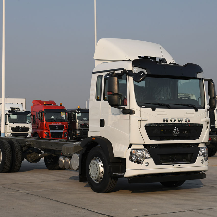 Sinotruk Howo TX 6200mm Châssis de cargaison à empattement pour l'Algérie