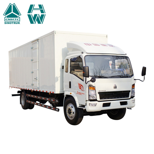 Camion cargo léger de fourgon de SINOTRUK HOWO 4X2 5T