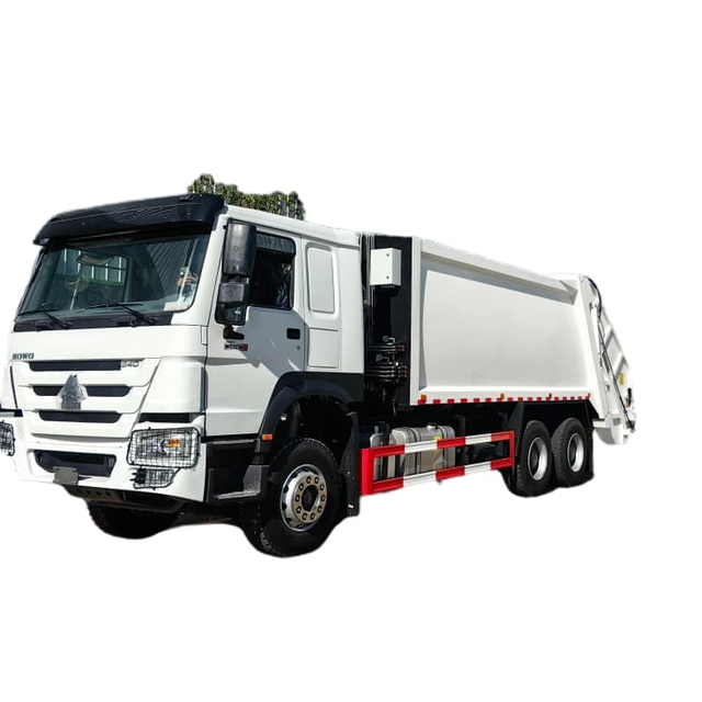 Camion à ordures compacteur SINOTRUK HOWO 6X4 20CBM pour l'Afrique