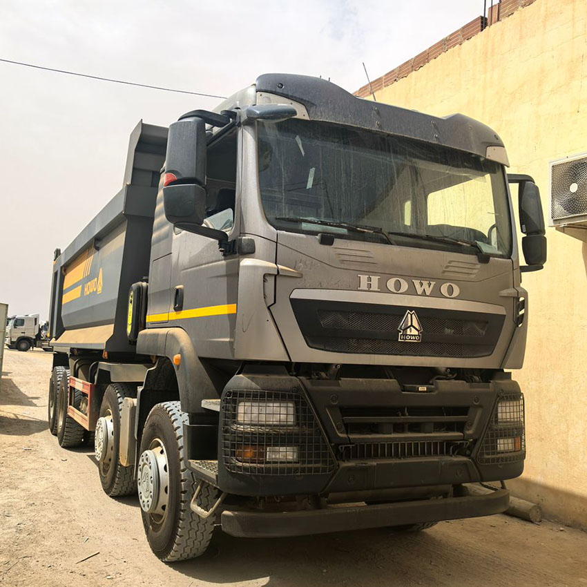 Howo Tipper Truck en Alg&eacute;rie avec 22cbm Box Box 2 