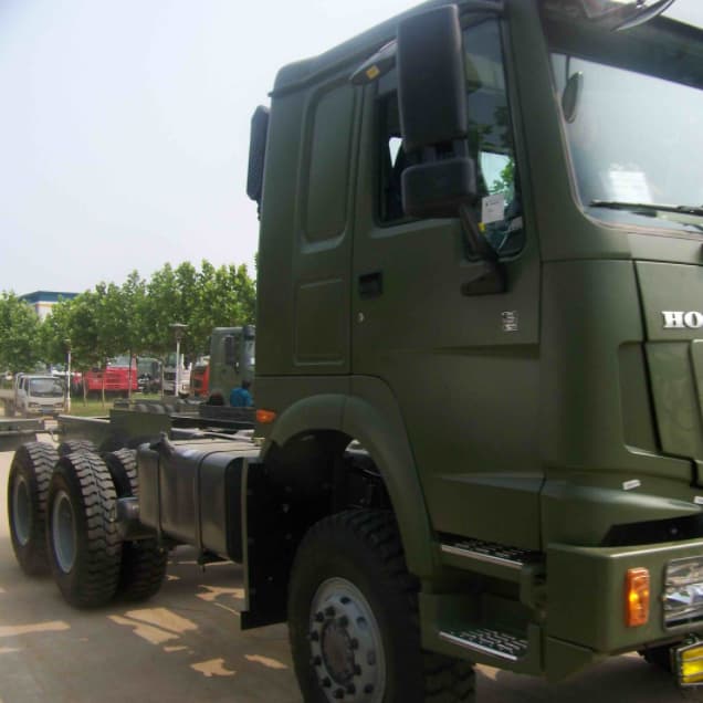  Howo 6x6 All Wheel Drive Special Cargo Truck