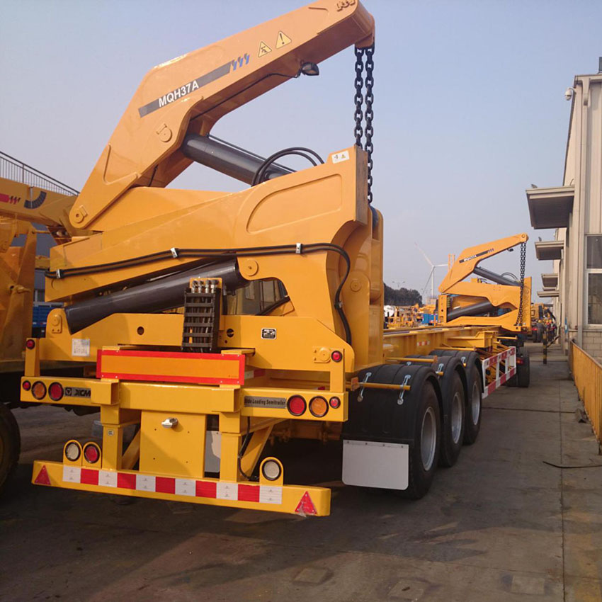 Remorque &agrave; levage lat&eacute;ral XCMG 3 essieux 5