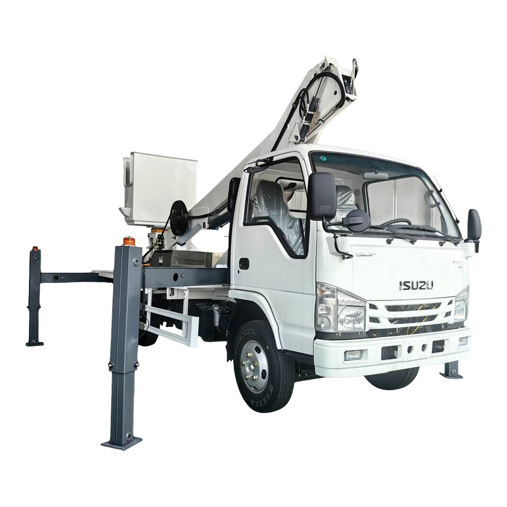 Howo Isuzu 4x2 Telescopic 18m Aterial Work Platform Tamin 1 