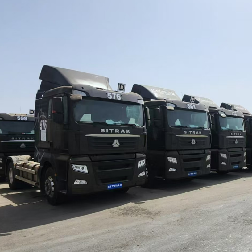 Sitrak 4x2 Euro III Man Engine Biskra Tractor Truck